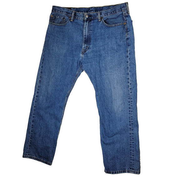 Vintage Levi Jeans Mens Sz 40x30 Blue Y2k Grunge Gorpcore Levis Jean Pant Pants - Picture 1 of 16